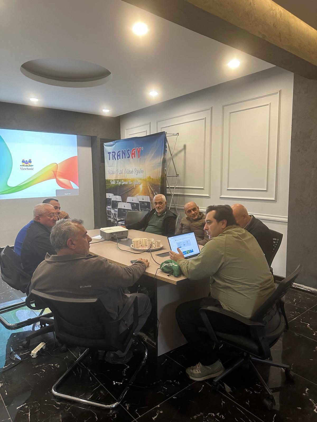 Transay toplantı ve değerlendirme anı