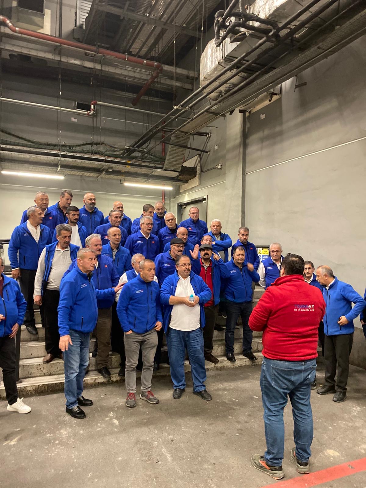 Transay operasyon alanında koordinasyon