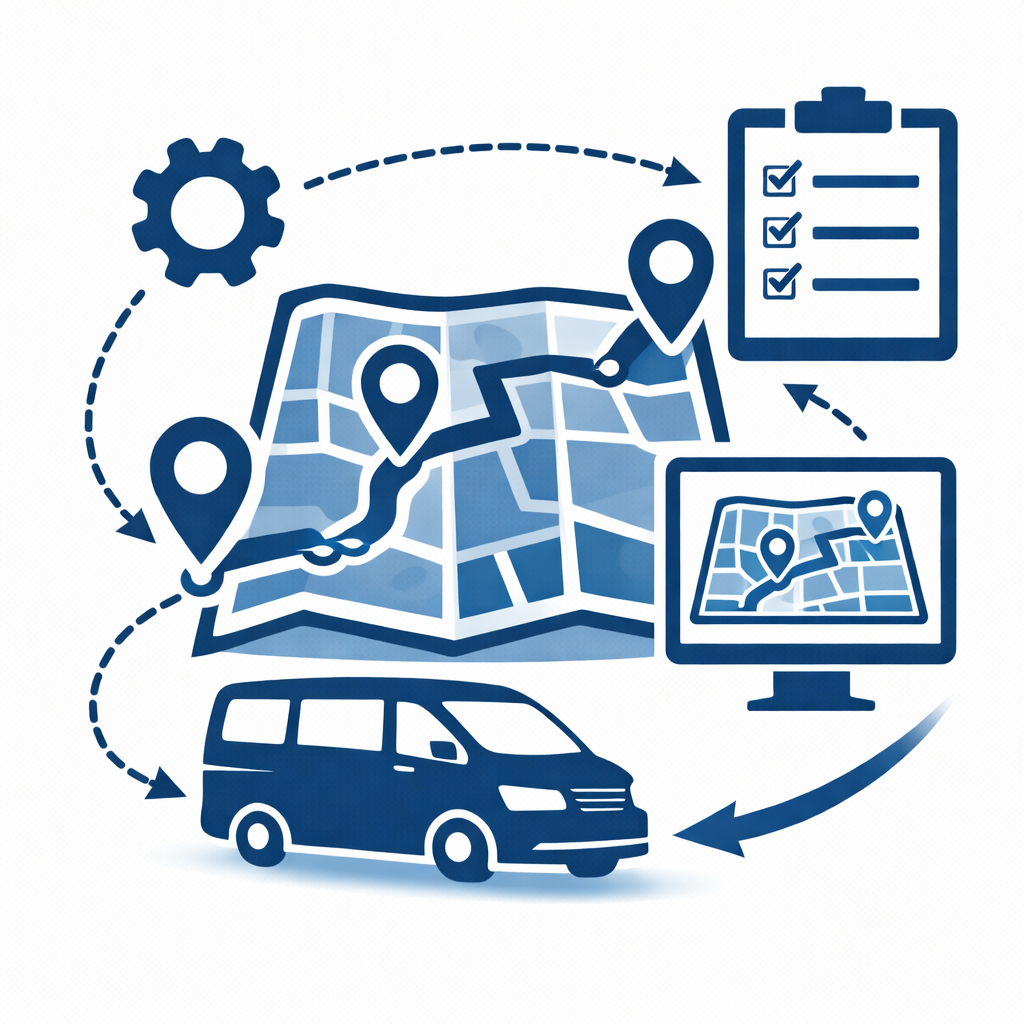 Vardiya ve araç planlama ekranı